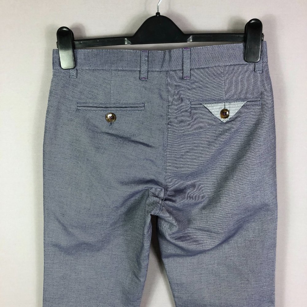 Ted Baker London Slim Fit Chino Sturchi Pants - Picture 7 of 11